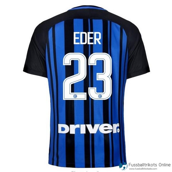 Inter Milan Trikot Heim Eder 2017-18 Fussballtrikots Günstig